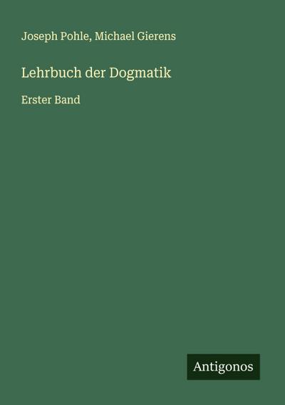 Lehrbuch der Dogmatik