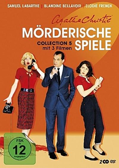 Agatha Christie - Mörderische Spiele Collection. Tl.5, 2 DVD