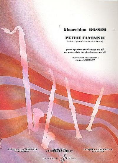 Petite Fantaisie pour 4 clarinettesou ensemble de clarinettes