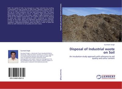 Disposal of Industrial waste on Soil