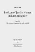 Lexicon of Jewish Names in Late Antiquity