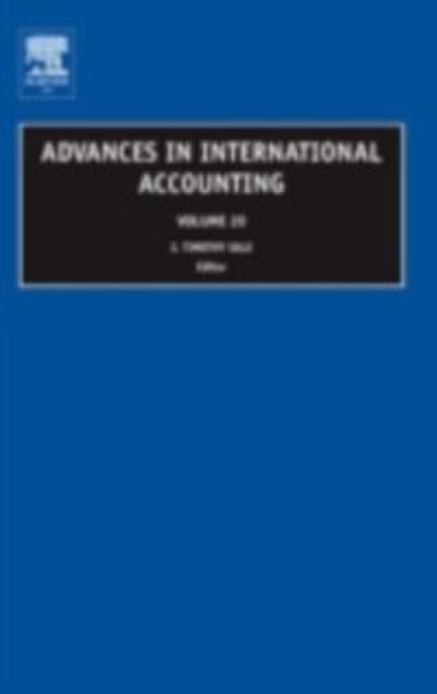 Advances in International Accounting