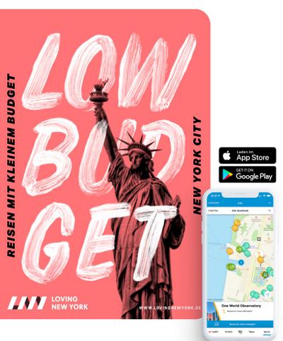 Reiseführer New York LOW BUDGET: für Sparfüchse, Familien & Studenten inkl. kostenloser App