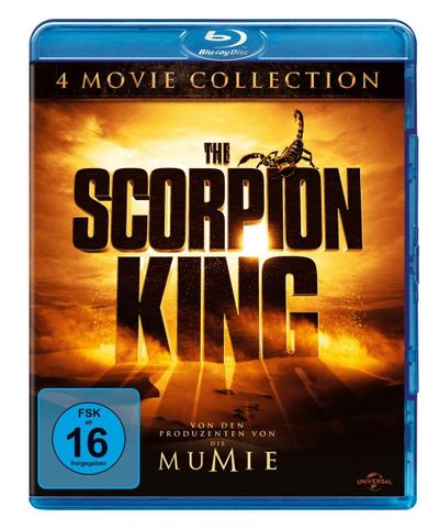 The Scorpion King 1 - 4, 4 Blu-ray