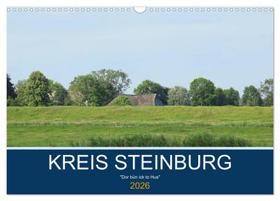 Kreis Steinburg (Wandkalender 2026 DIN A3 quer), CALVENDO Monatskalender