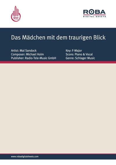 Das Mädchen mit dem traurigen Blick