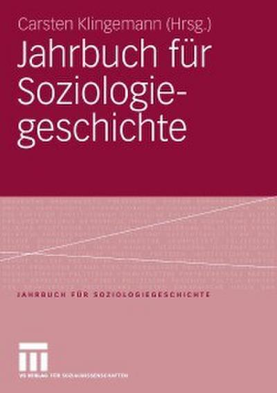 Jahrbuch für Soziologiegeschichte
