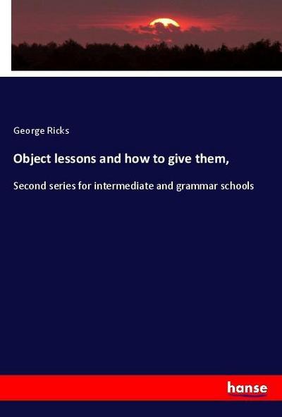 Object lessons and how to give them