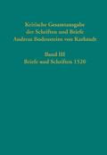 Kritische Gesamtausgabe der Schriften und Briefe Andreas Bodensteins von Karlstadt