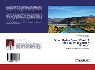 Small Hydro Power Plant ’A case study of Carbon Finance’