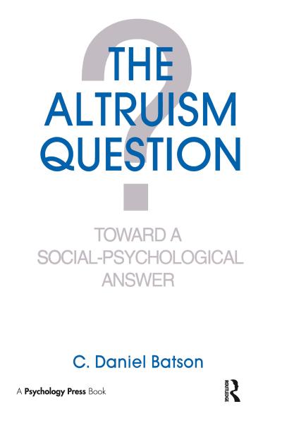 The Altruism Question