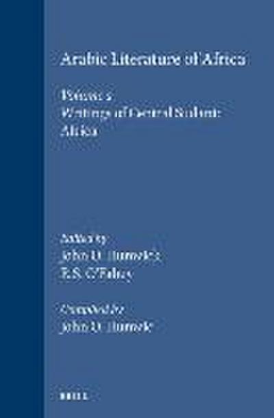 Arabic Literature of Africa, Volume 2