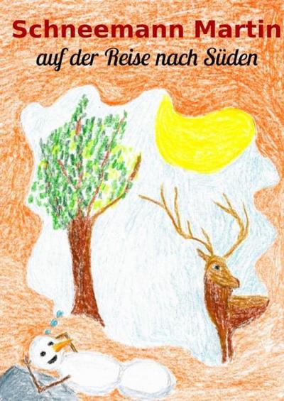 Schneemann Martin auf der Reise nach Süden