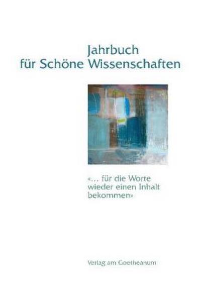 Jahrbuch für Schöne Wissenschaften, Band 3. Bd.3