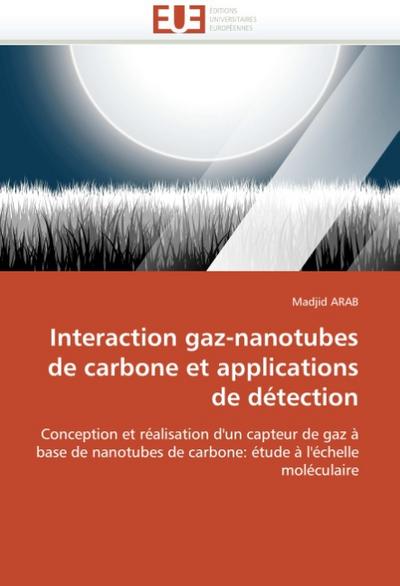 Interaction Gaz-Nanotubes de Carbone Et Applications de Détection - Arab-M