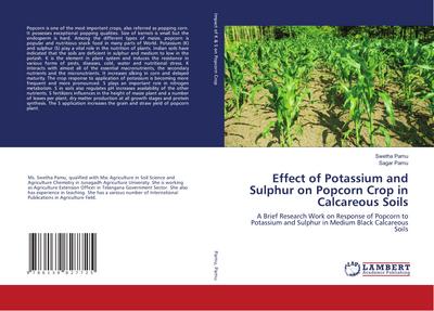 Effect of Potassium and Sulphur on Popcorn Crop in Calcareous Soils