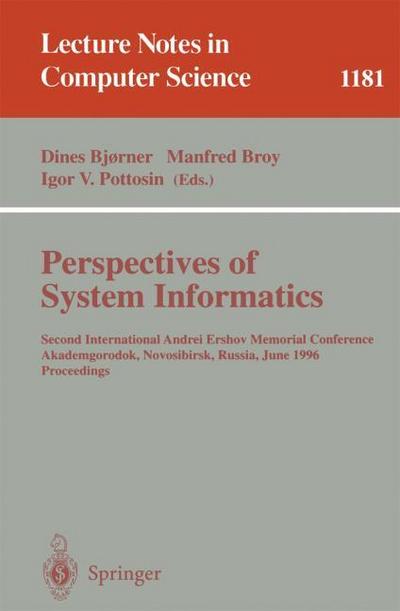 Perspectives of System Informatics