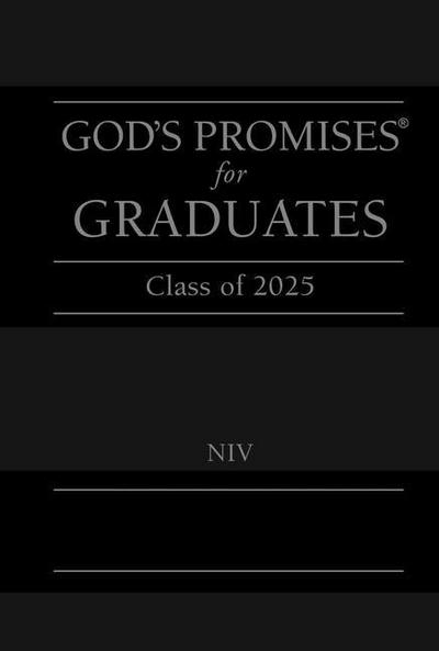 God’s Promises for Graduates: Class of 2025 - Black NIV