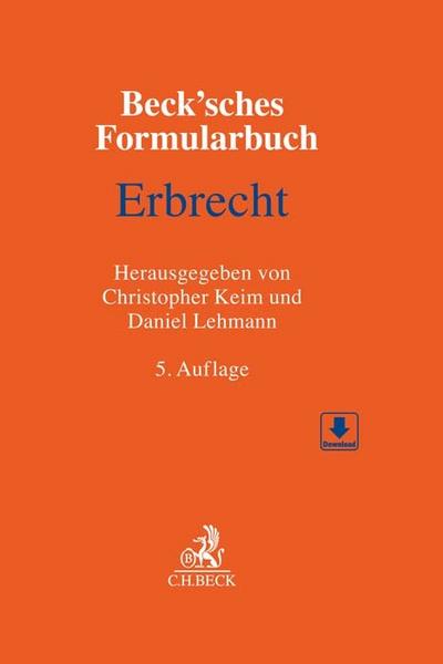Beck’sches Formularbuch Erbrecht