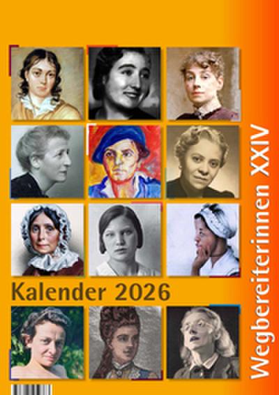 Kalender 2026 - Wegbereiterinnen XXIV
