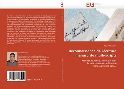 Reconnaissance de l’’écriture manuscrite multi-scripts