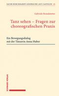 Tanz sehen - Fragen zur choreographischen Praxis