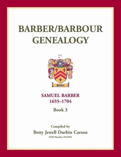 Barber/Barbour Genealogy