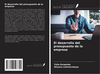 El desarrollo del presupuesto de la empresa