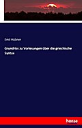 Grundriss zu Vorlesungen über die griechische Syntax