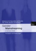 Gender Mainstreaming in Sachsen-Anhalt