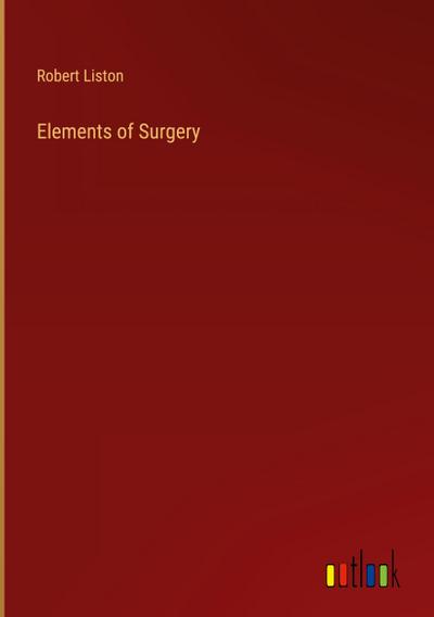 Elements of Surgery