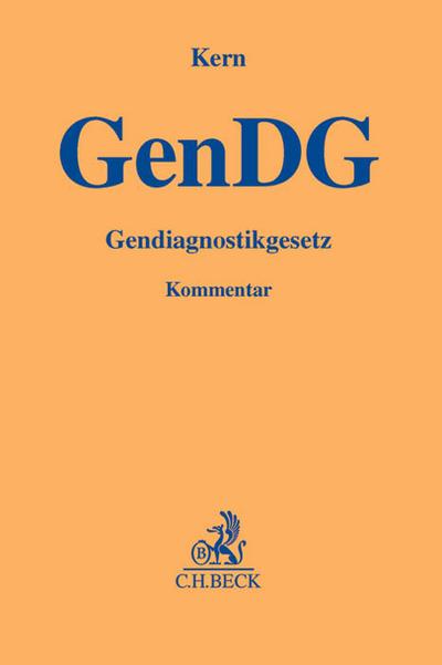 Gendiagnostikgesetz. GenDG