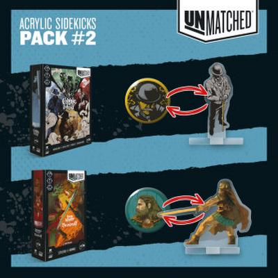 Unmatched - Acrylic Sidekicks Pack #2