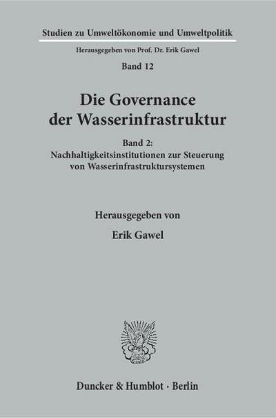 Die Governance der Wasserinfrastruktur.