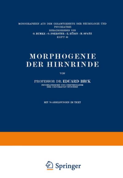 Morphogenie der Hirnrinde