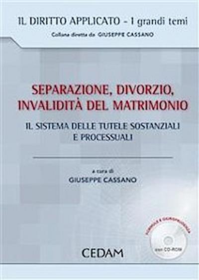 Separazione, divorzio, invalidità del matrimonio