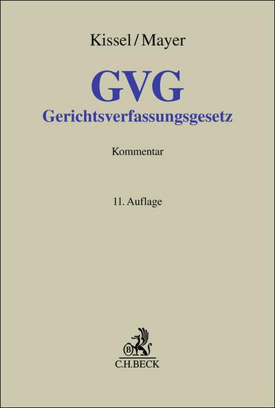 Gerichtsverfassungsgesetz. GVG