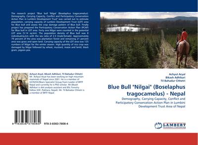 Blue Bull "Nilgai" (Boselaphus tragocamelus) - Nepal