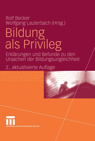 Bildung als Privileg