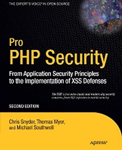 Pro PHP Security