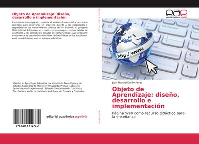 Objeto de Aprendizaje: diseño, desarrollo e implementación