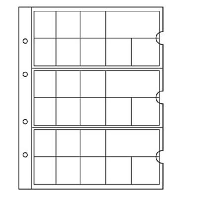 Numis Euro, 5 Münzhüllen