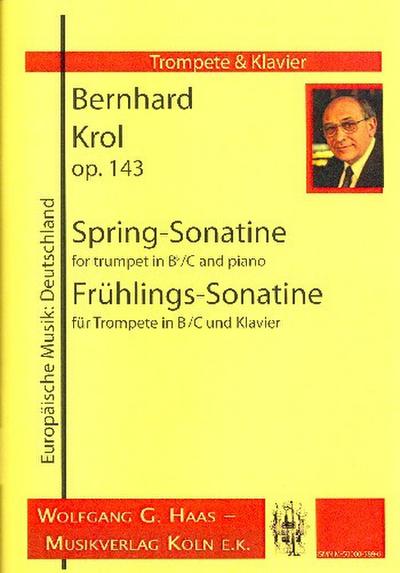 Frühlings-Sonatine für Trompete (B/C)und Klavier