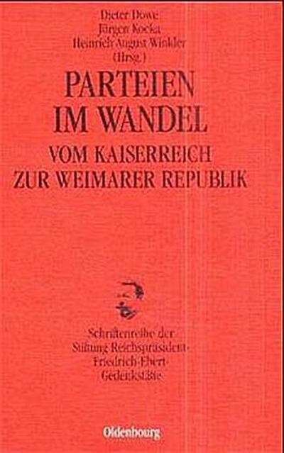 Parteien im Wandel vom Kaiserreich zur Weimarer Republik