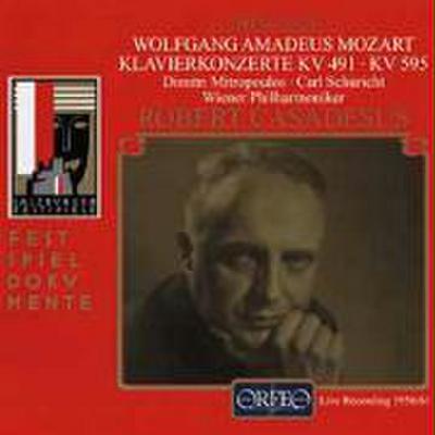 Klavierkonzerte c-moll KV 491/B-Dur KV 595