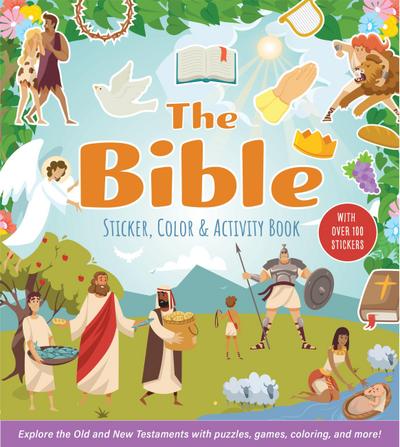 The Bible Sticker, Color & Activity Book