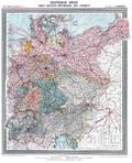 General-Karte Deutsches Reich - DEUTSCHLAND - um 1903 [gerollt]