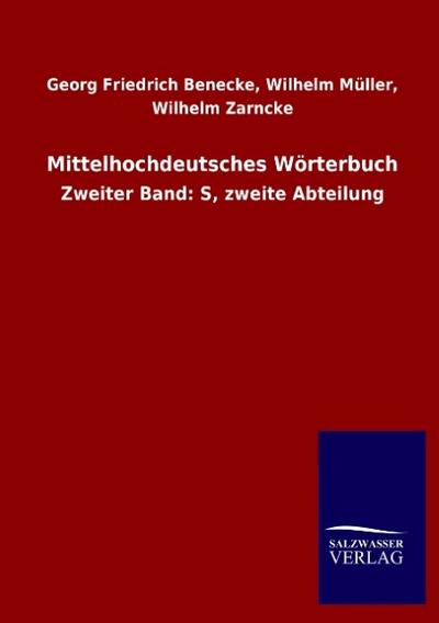 Mittelhochdeutsches Wörterbuch