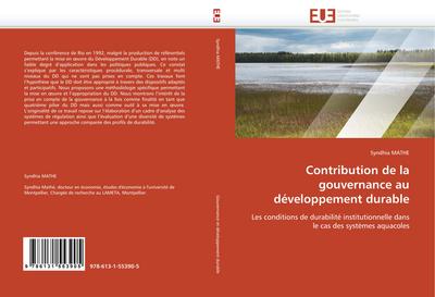 Contribution de la gouvernance au développement durable