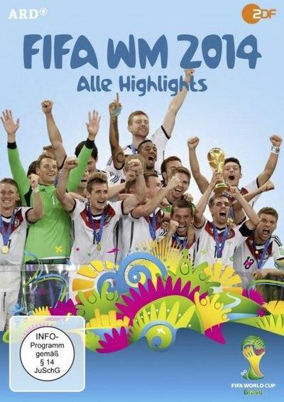 FIFA WM 2014 - Alle Highlights, 1 DVD